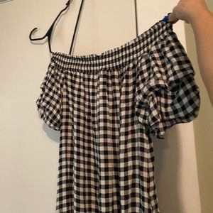 Off the shoulder dress